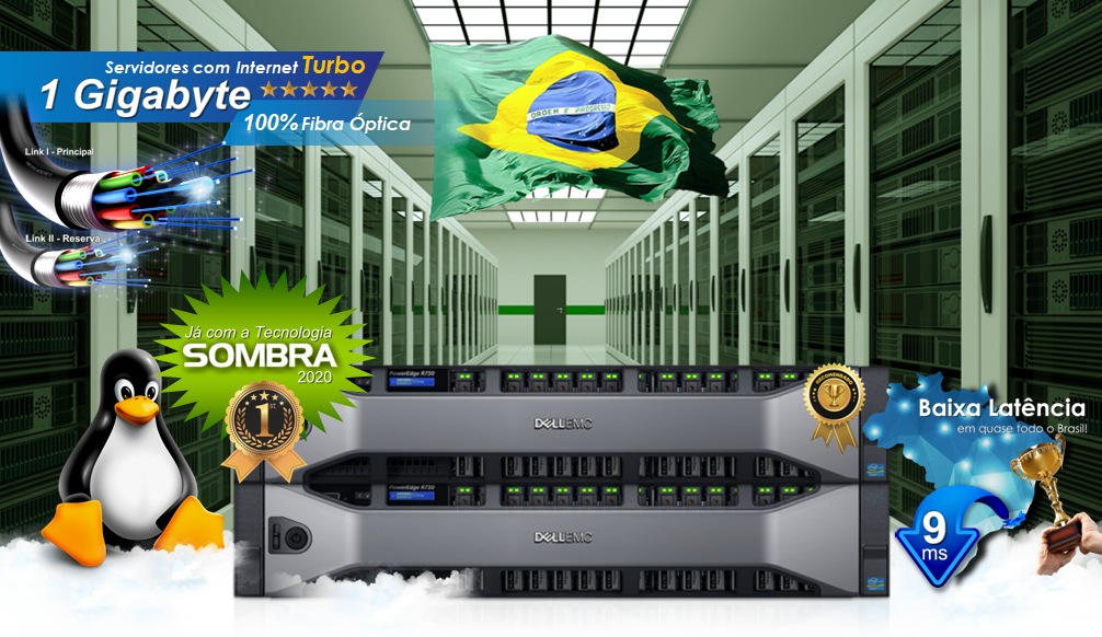 Cloud Server Brasil gratuito Linux