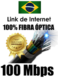 Link de Fibra Óptica de 100Mbps Full/Duplex